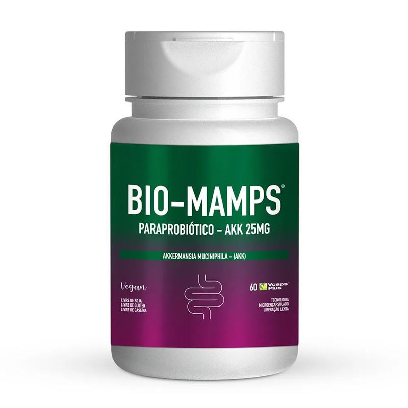 BIO MAMPS® AKKERMANSIA MUCINIPHILA (AKK) 25mg. 60 cáps.