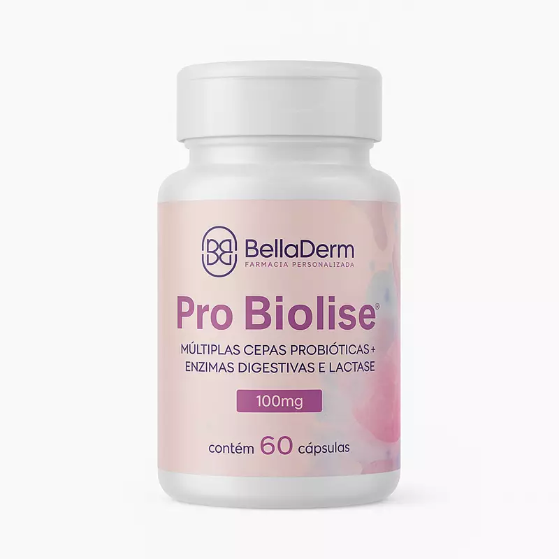 Pro Biolise Múltiplas cepas probióticos + Enzimas Digestivas e Lactose