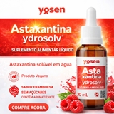 Suplemento Alimentar Líquido de Astaxantina em Gotas Yosen