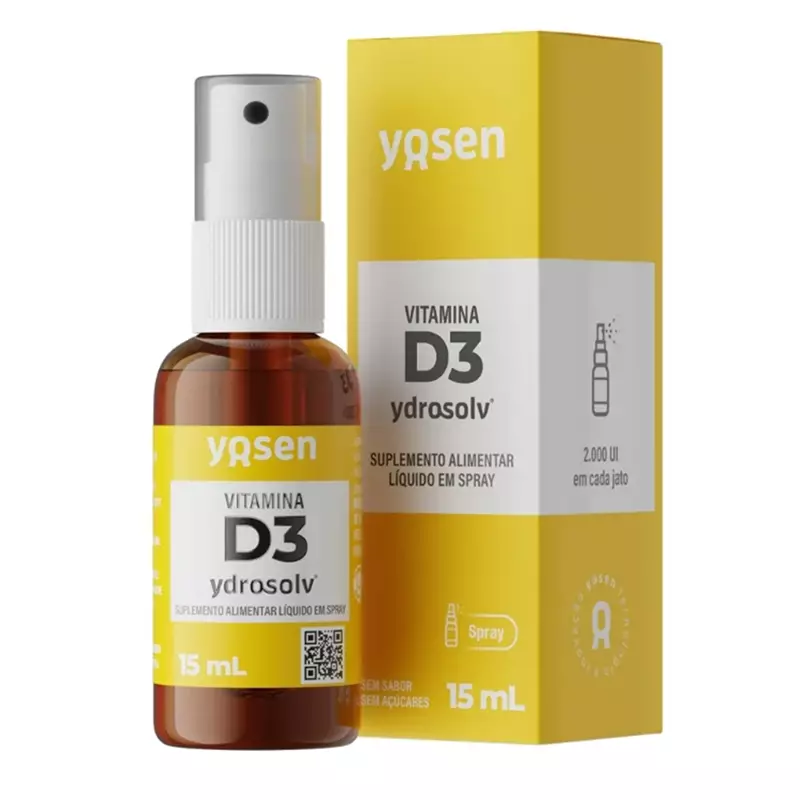 Vitamina D3 Spray Ydrosolv 15ml