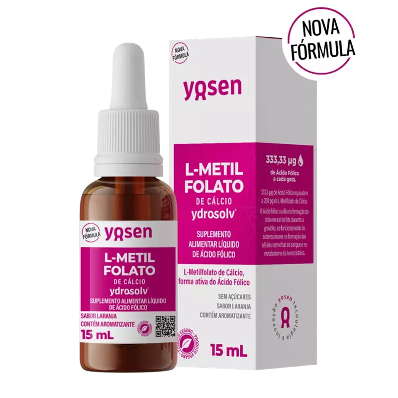  L-Metilfolato de Cálcio Ydrosolv 30ml